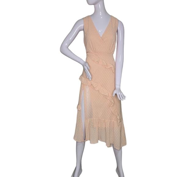 HYFVE Pale Pink Sleeveless Hidden Zipper on Side Full Lining Size S - Picture 1 of 16